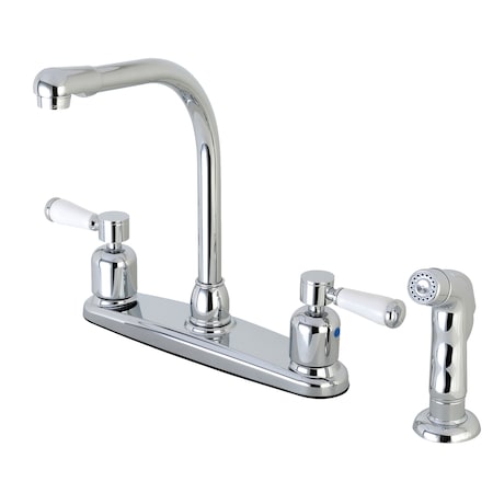 Paris FB751DPLSP 8-Inch Centerset Kitchen Faucet with Sprayer FB751DPLSP